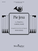 Pie Jesu French Horn and Organ cover